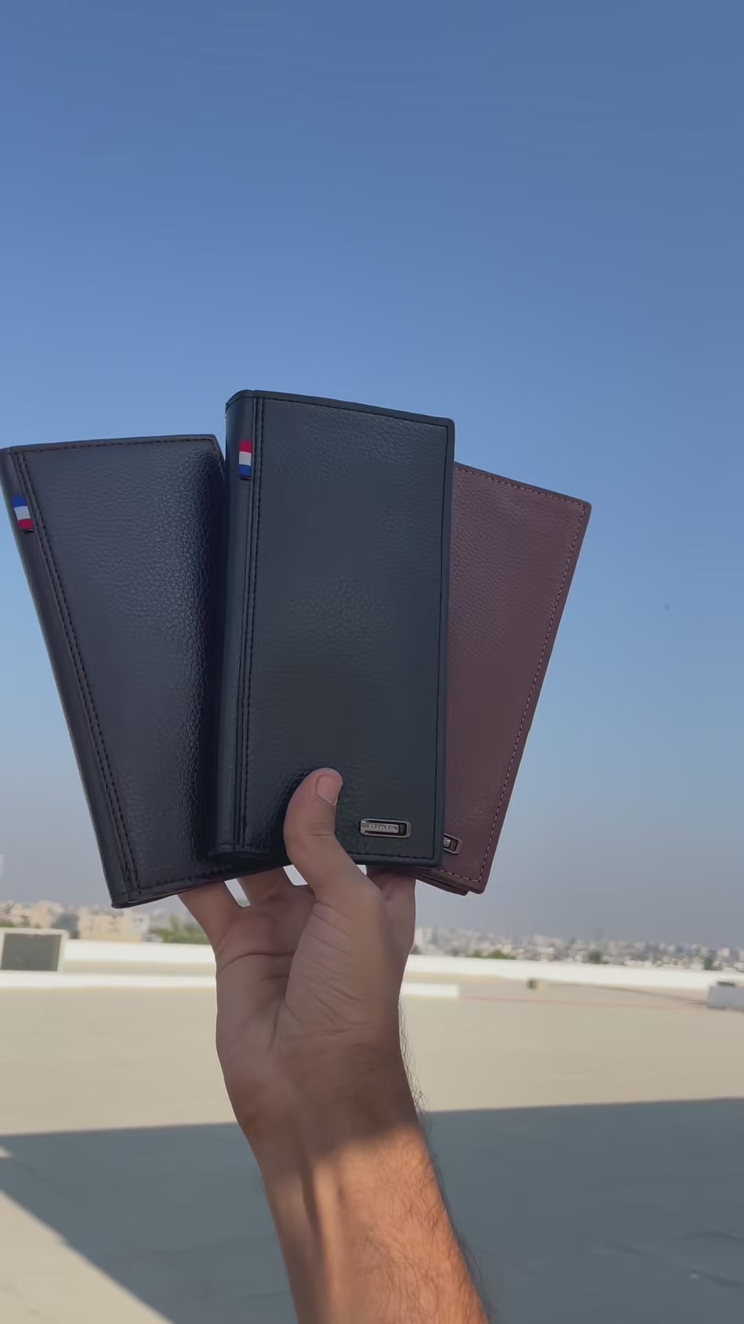Long Leather Wallet